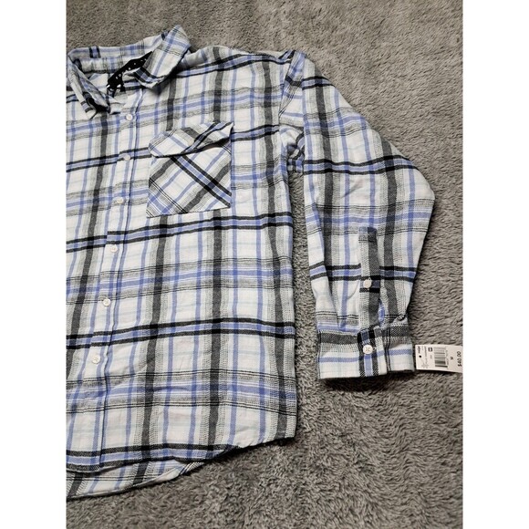 New Edgar & Ash Shirt Mens Sz Medium Dress Button Up Down Long Sleeve Casual Top - Picture 3 of 11